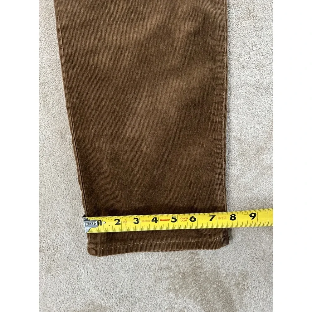 Buck Mason Ford Standard Pants Mens Size 31x34 Brown Corduroy Stretch Casual